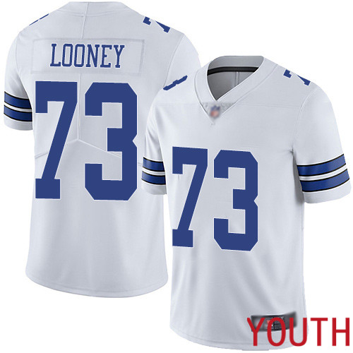 Youth Dallas Cowboys Limited White Joe Looney Road #73 Vapor Untouchable NFL Jersey->youth nfl jersey->Youth Jersey